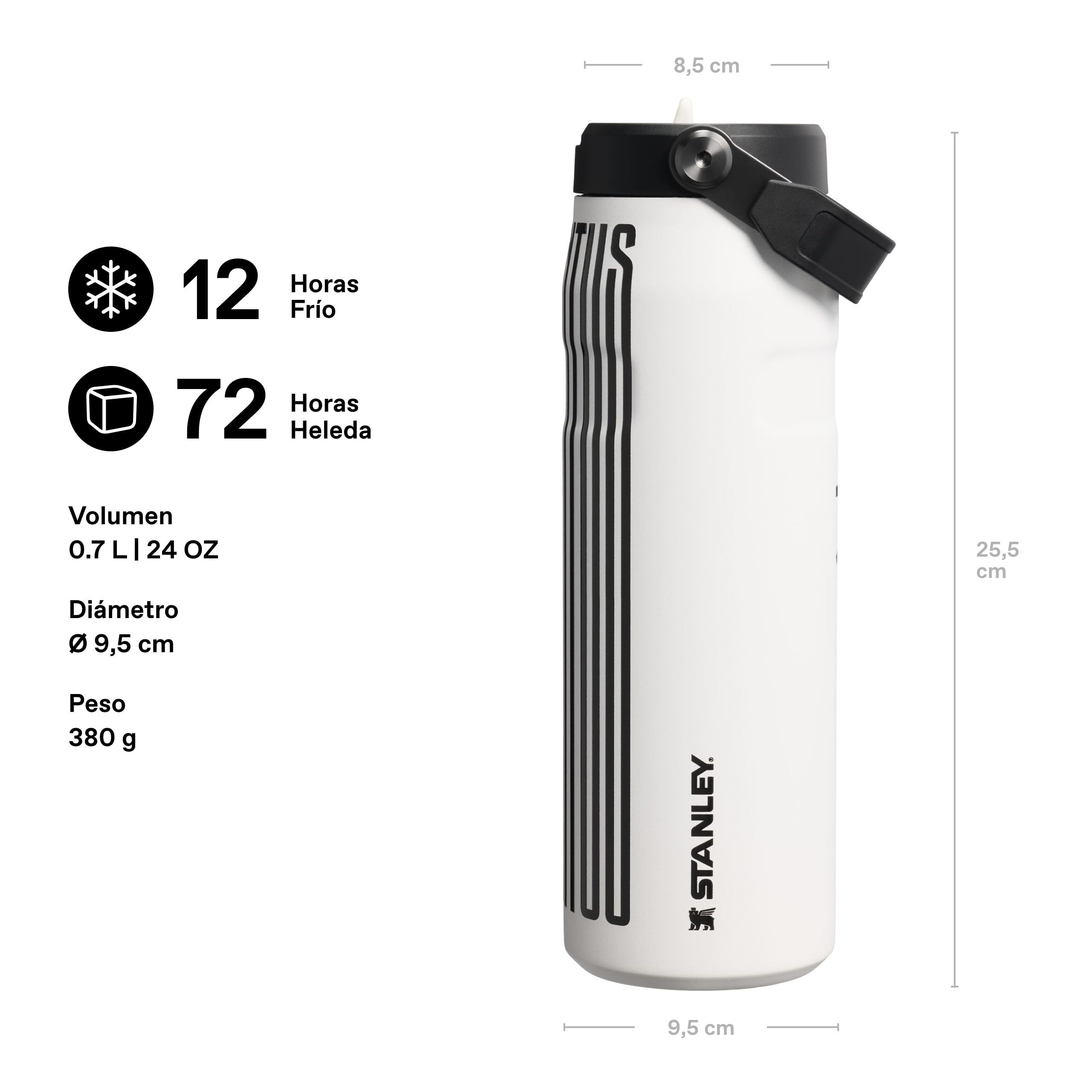 stanley-1913-flip-straw-botella-de-agua-con-pajita-0-7-l-edici-n-juventus-acero- image 2