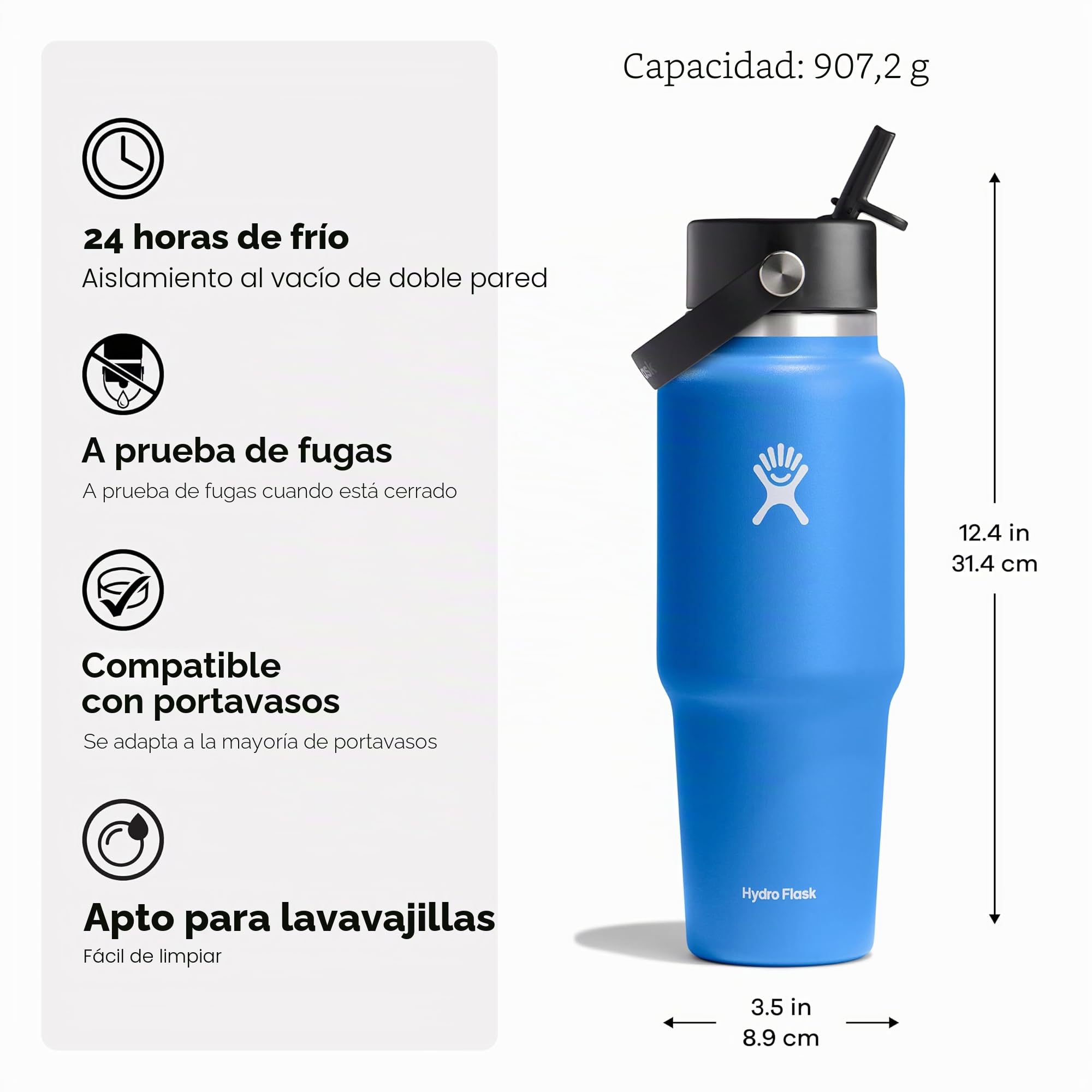 hydro-flask-botella-de-viaje-wide-flex-straw-946-ml-32-oz-de-acero-inoxidable-co image 2