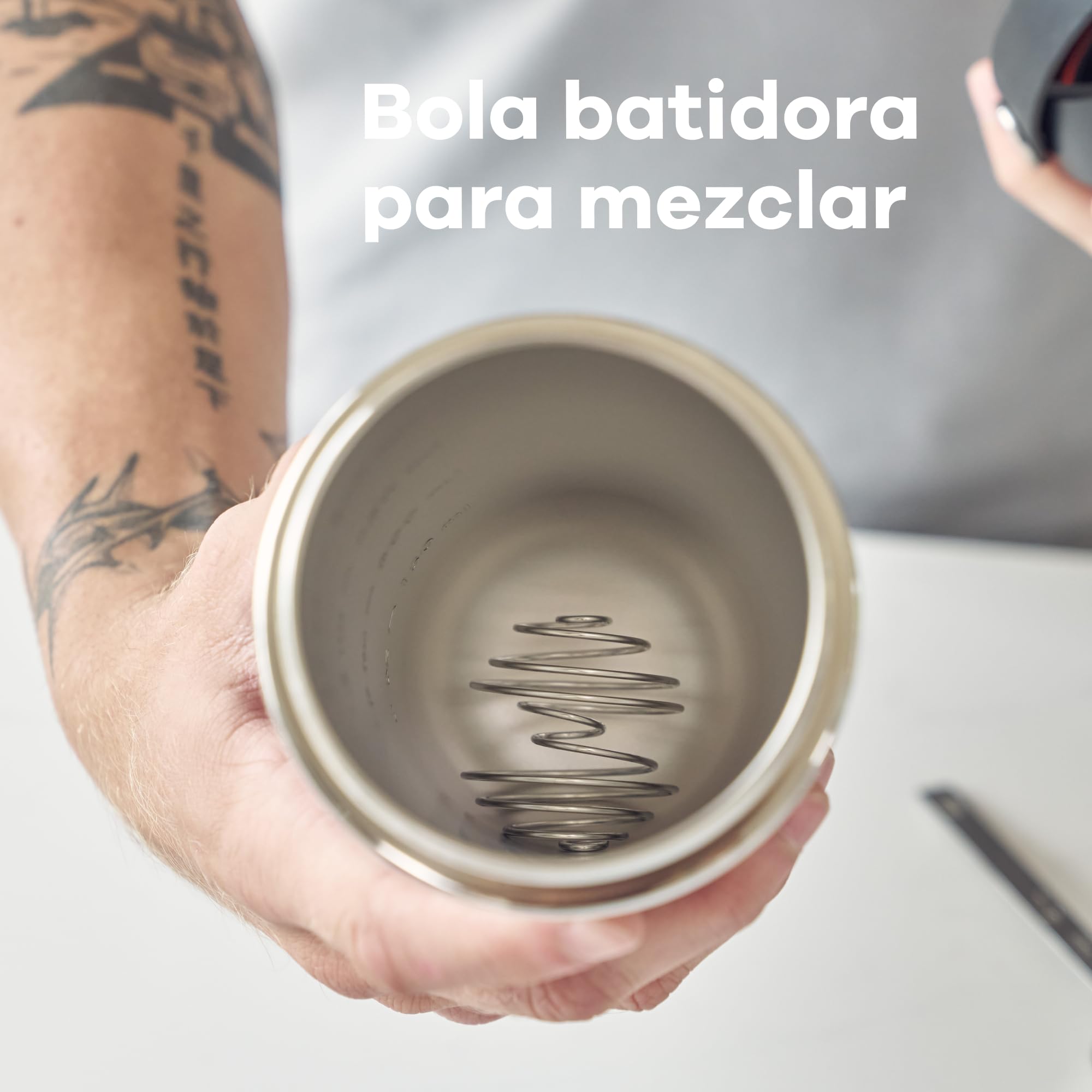 hydro-flask-botella-mezcladora-aislada-709-ml-24-oz-pico-antifugas-sin-bpa-acero image 2