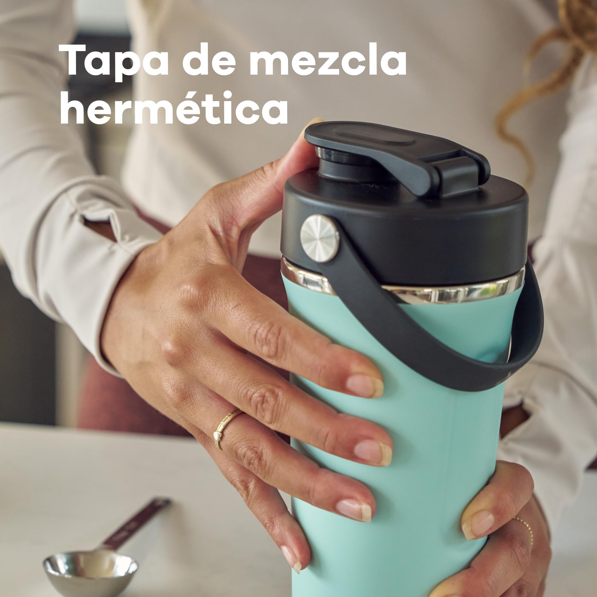 hydro-flask-botella-mezcladora-aislada-709-ml-24-oz-pico-antifugas-sin-bpa-acero image 3