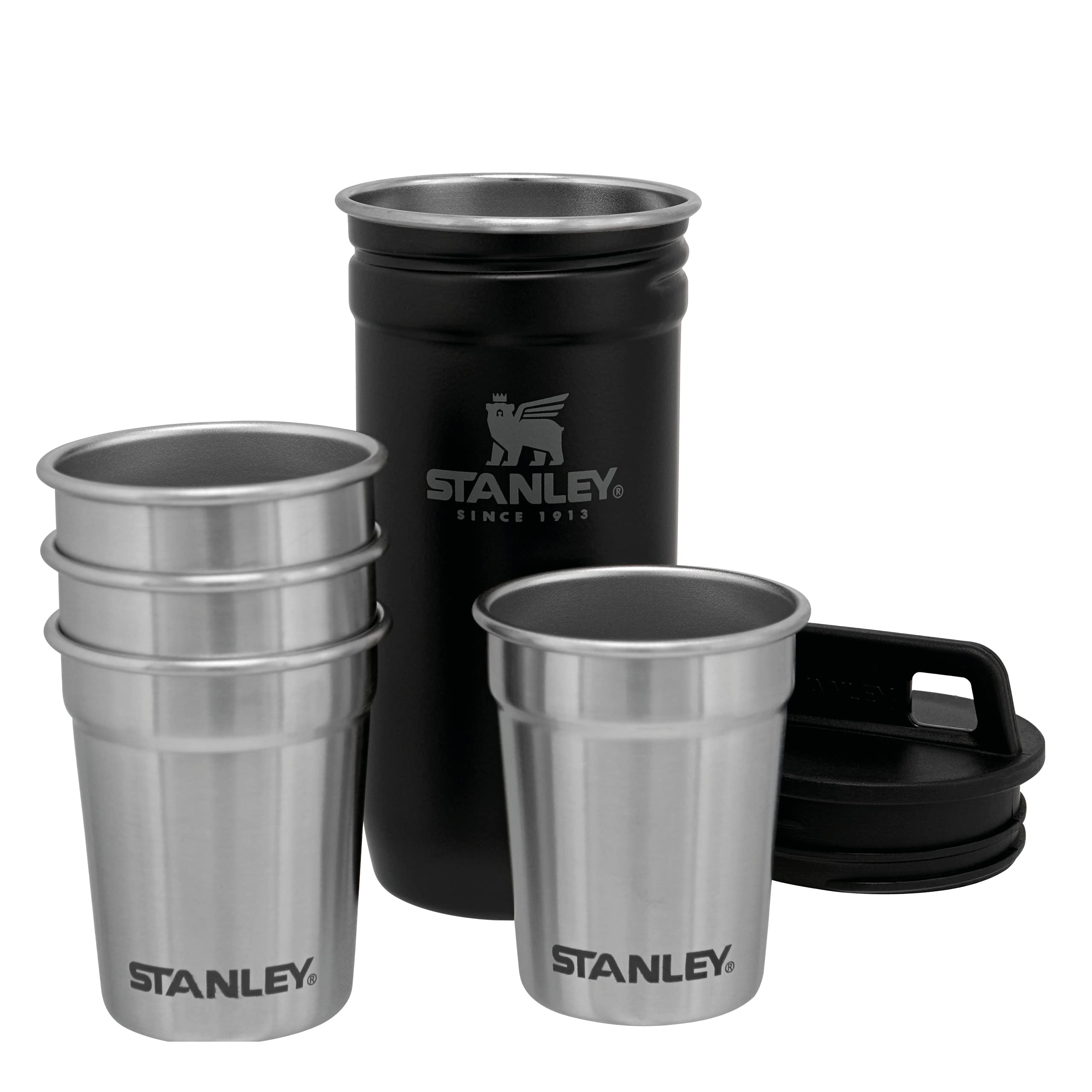 stanley-1913-adventure-set-de-4-vasos-de-chupito-acero-inoxidable-59-ml-2-oz-mat image 8