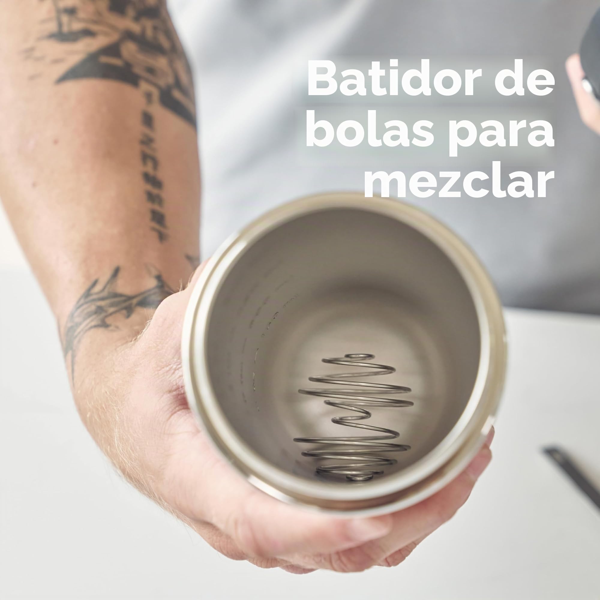 hydro-flask-botella-shaker-de-acero-inoxidable-aislado-710-ml-24-oz-mezclador-re image 3