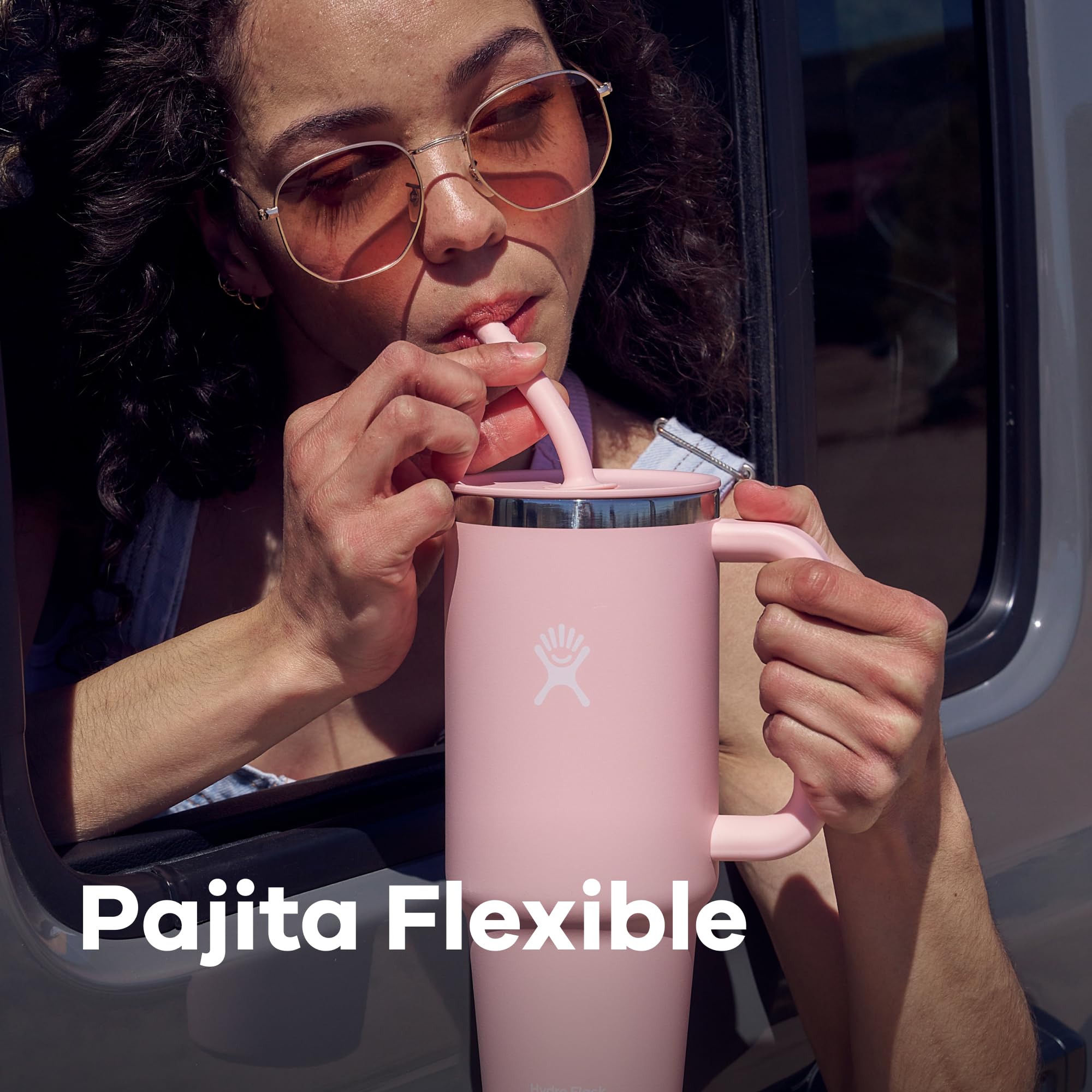 hydro-flask-travel-tumbler-710-ml-24-oz-vaso-t-rmico-de-viaje-con-pajita-flexibl image 4