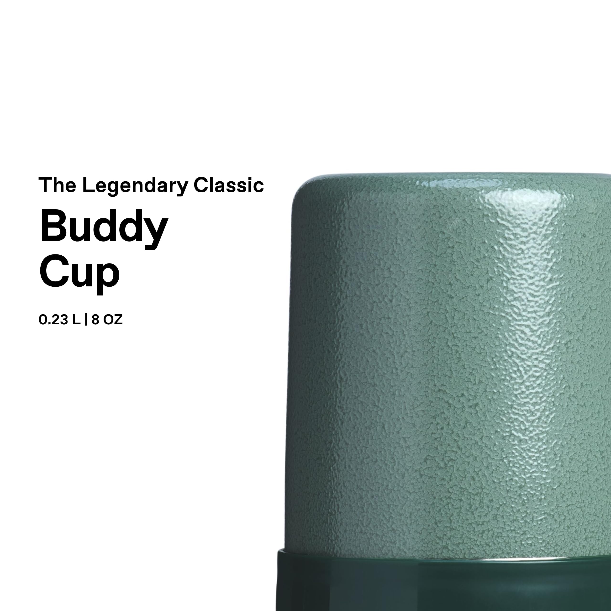 stanley-1913-classic-legendary-buddy-cups-0-23-l-2-uds-hammertone-green-tazas-ap image 3
