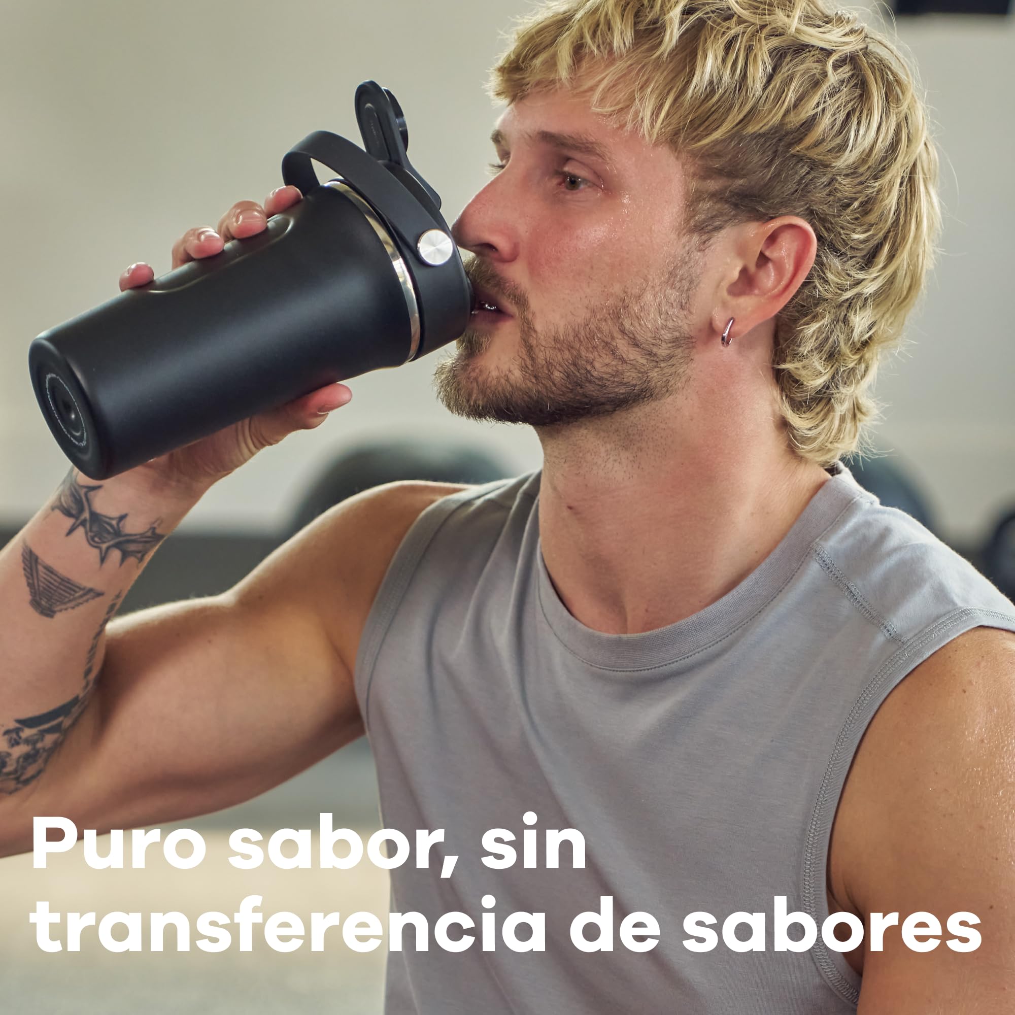 hydro-flask-botella-mezcladora-aislada-709-ml-24-oz-pico-antifugas-sin-bpa-acero image 5