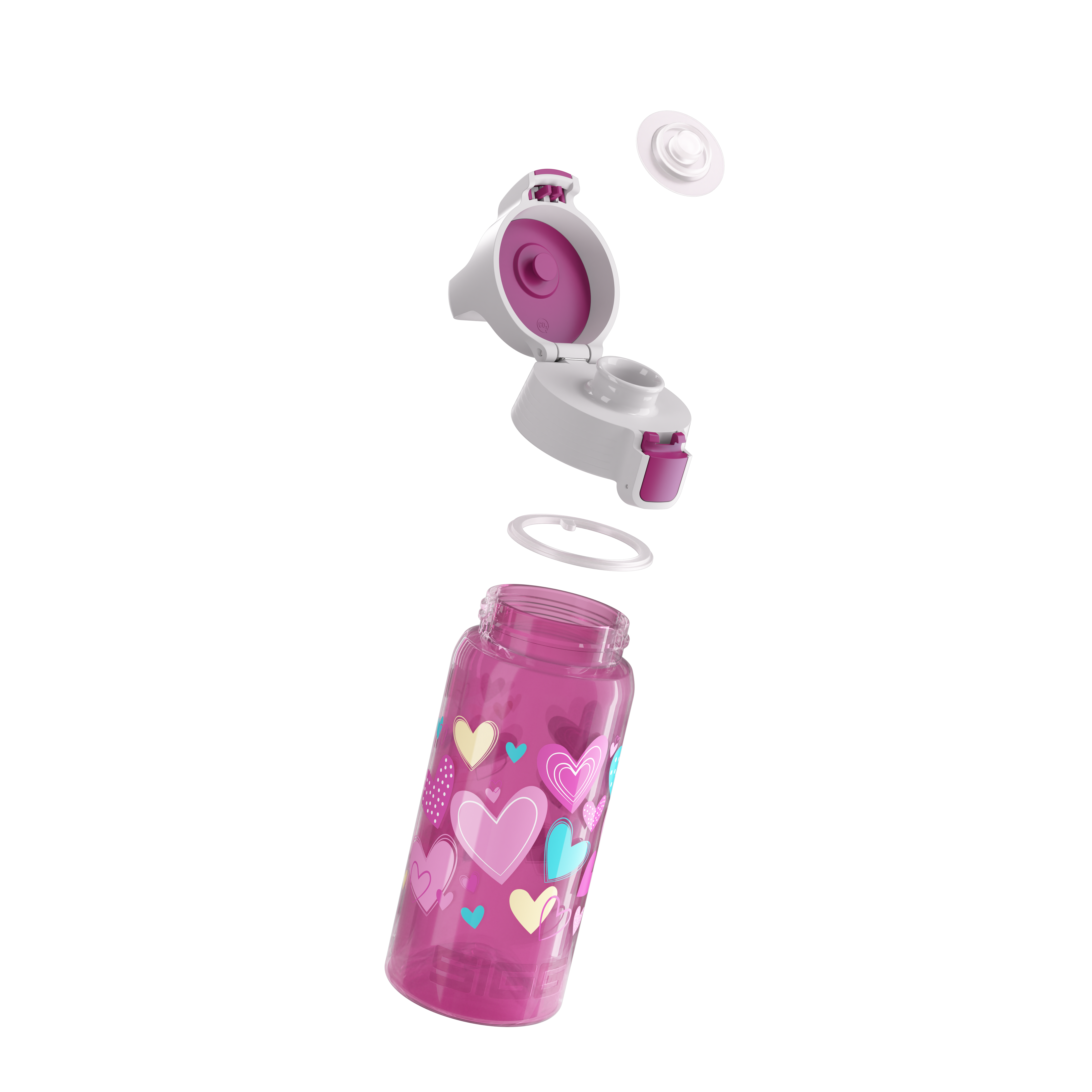 sigg-viva-one-everyday-set-botella-escurridor-hearts image 4