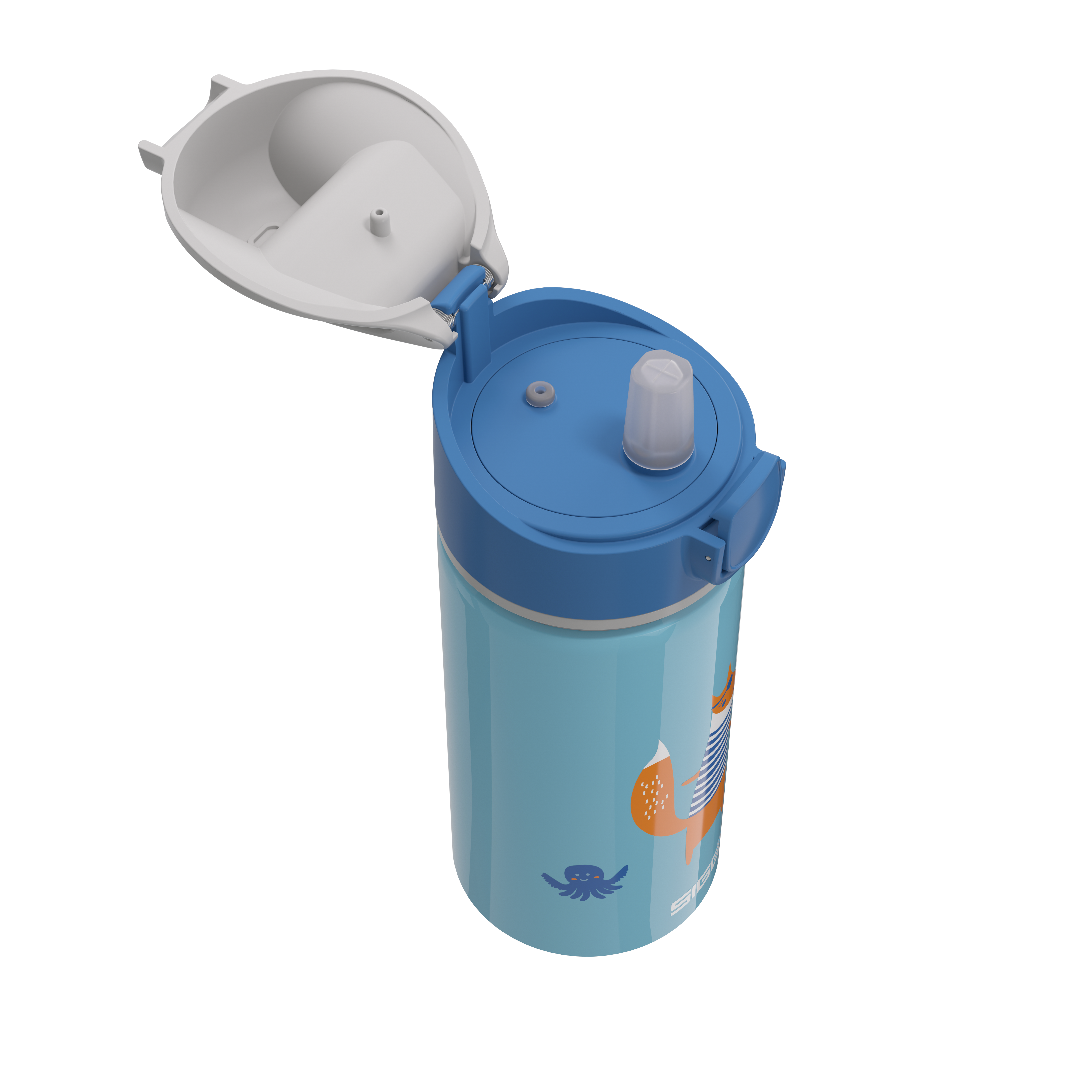 sigg-miracle-kids-alu-animals-botella-de-aluminio-infantil-con-pajita-integrada- image 4