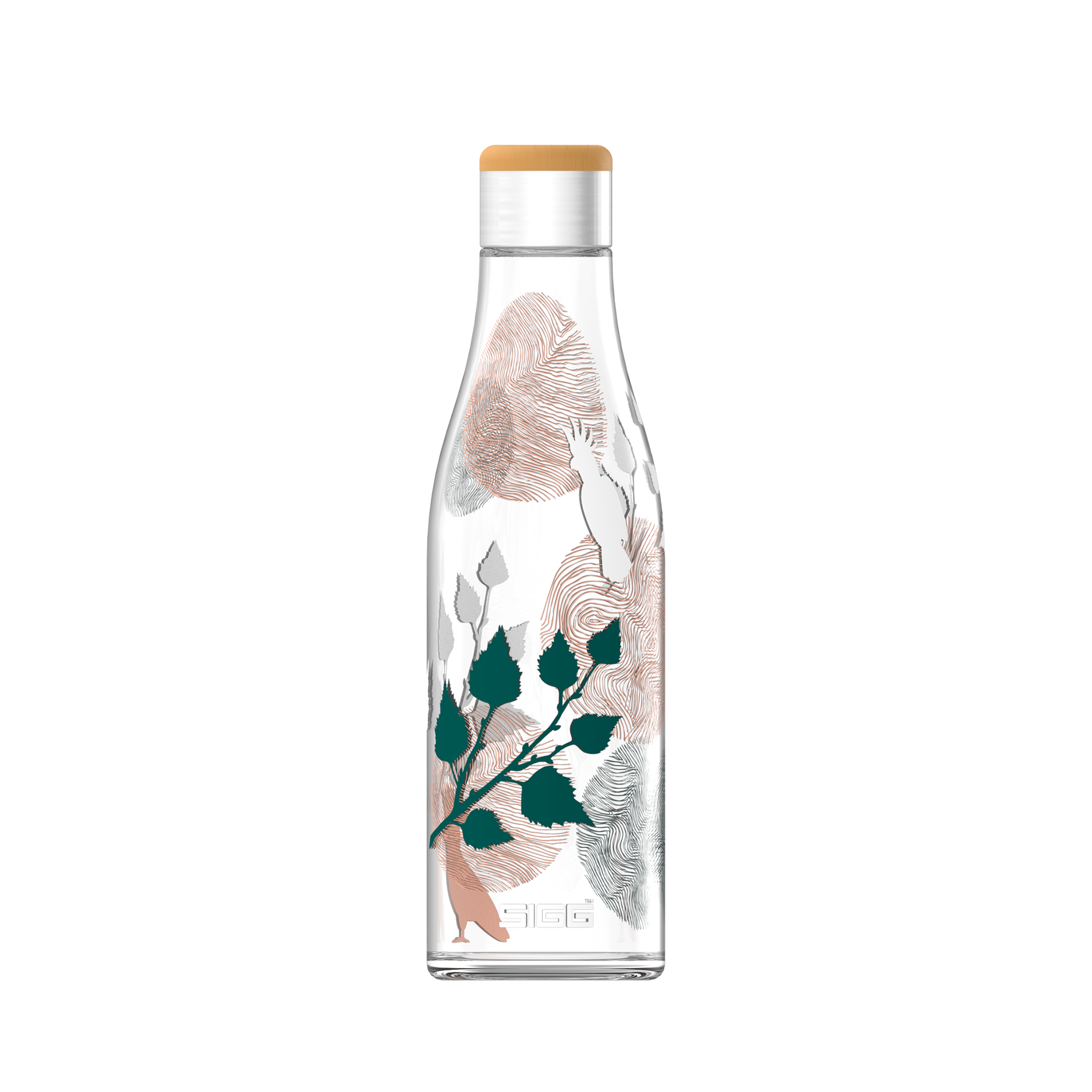 sigg-metis-sumatra-botella-de-agua-de-vidrio-resistente-al-calor-con-tapa-de-bam image 2