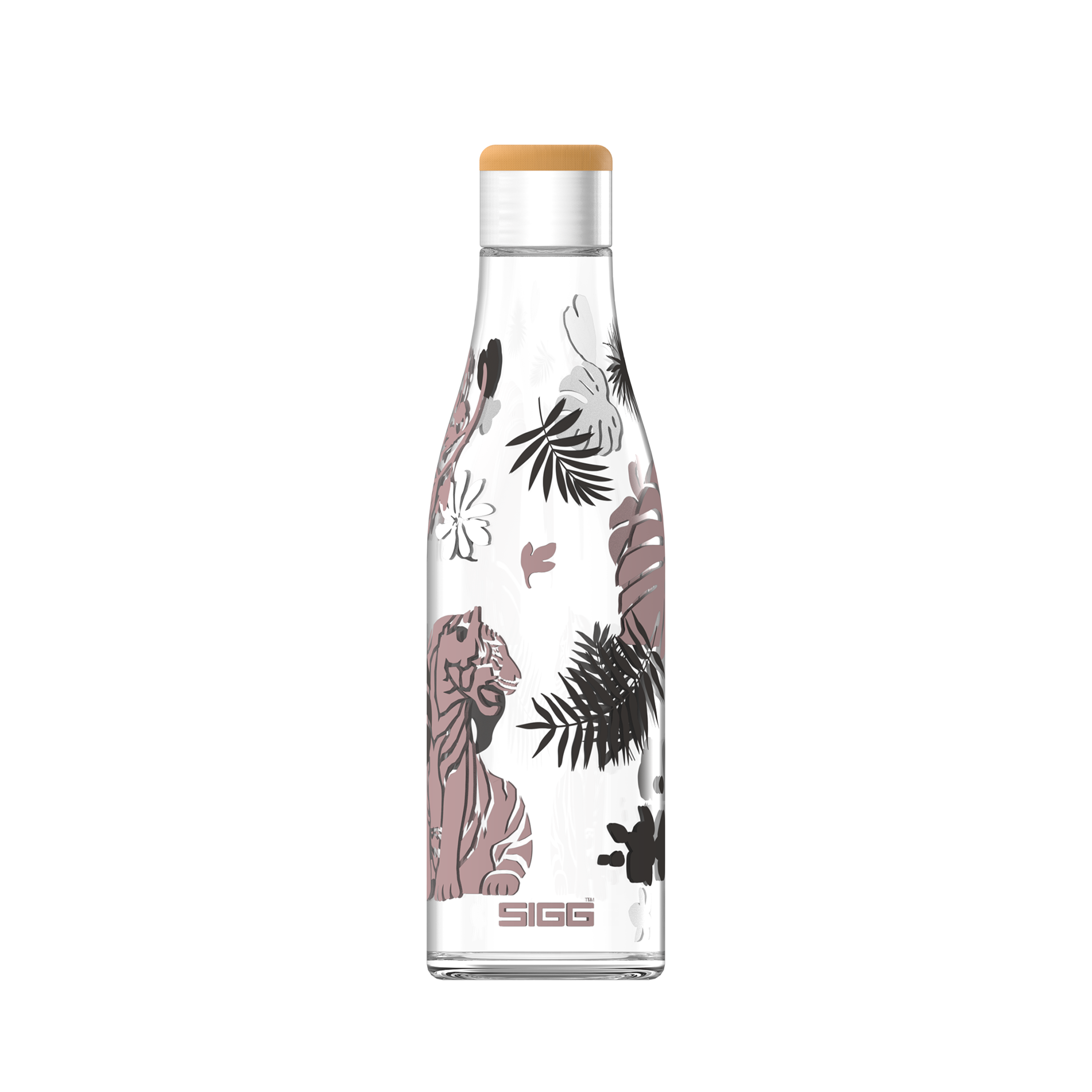 sigg-metis-sumatra-botella-de-agua-de-vidrio-resistente-al-calor-con-tapa-de-bam image 1