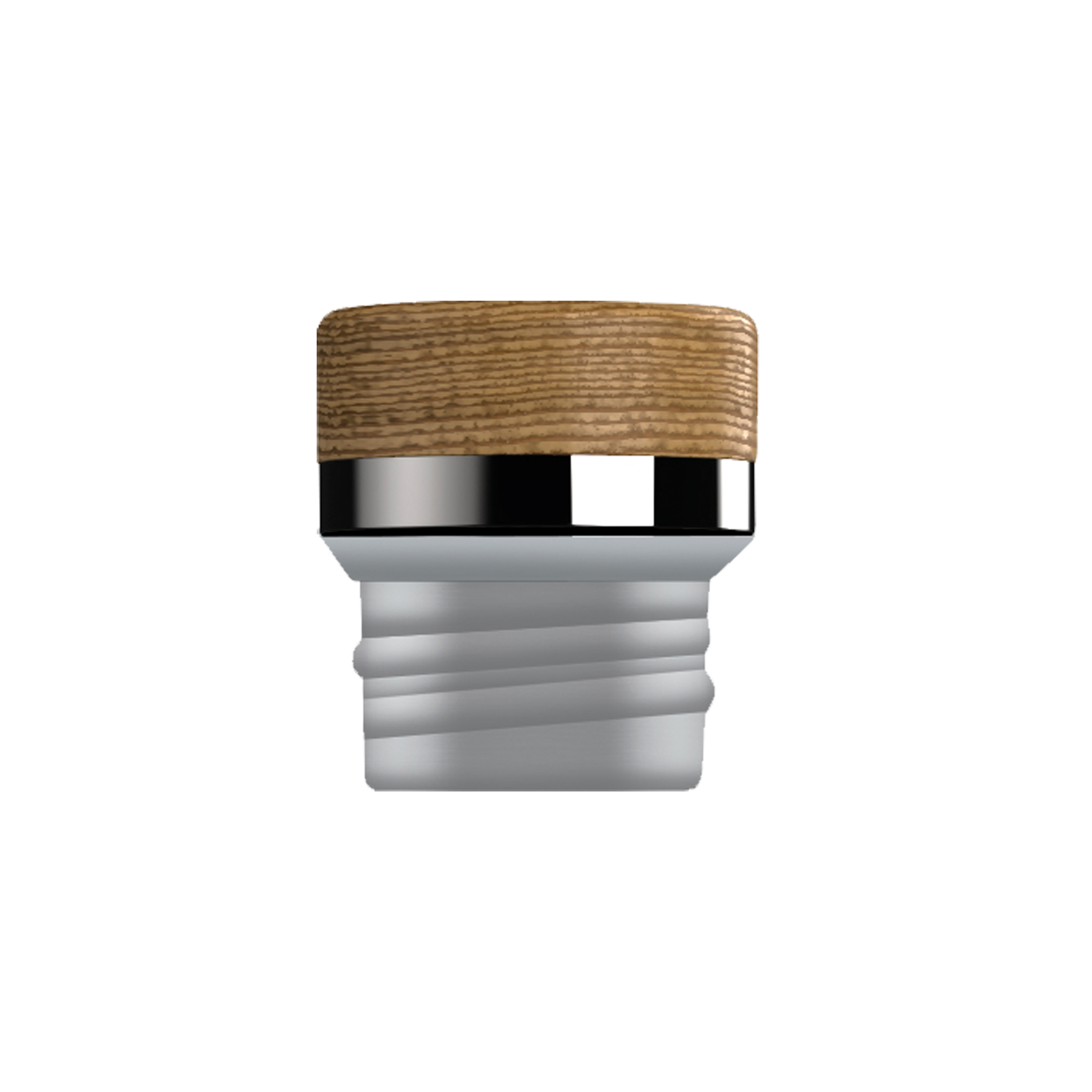 sigg-meridian-top-tapa-de-repuesto-original-con-acero-inoxidable-y-bamb image 1