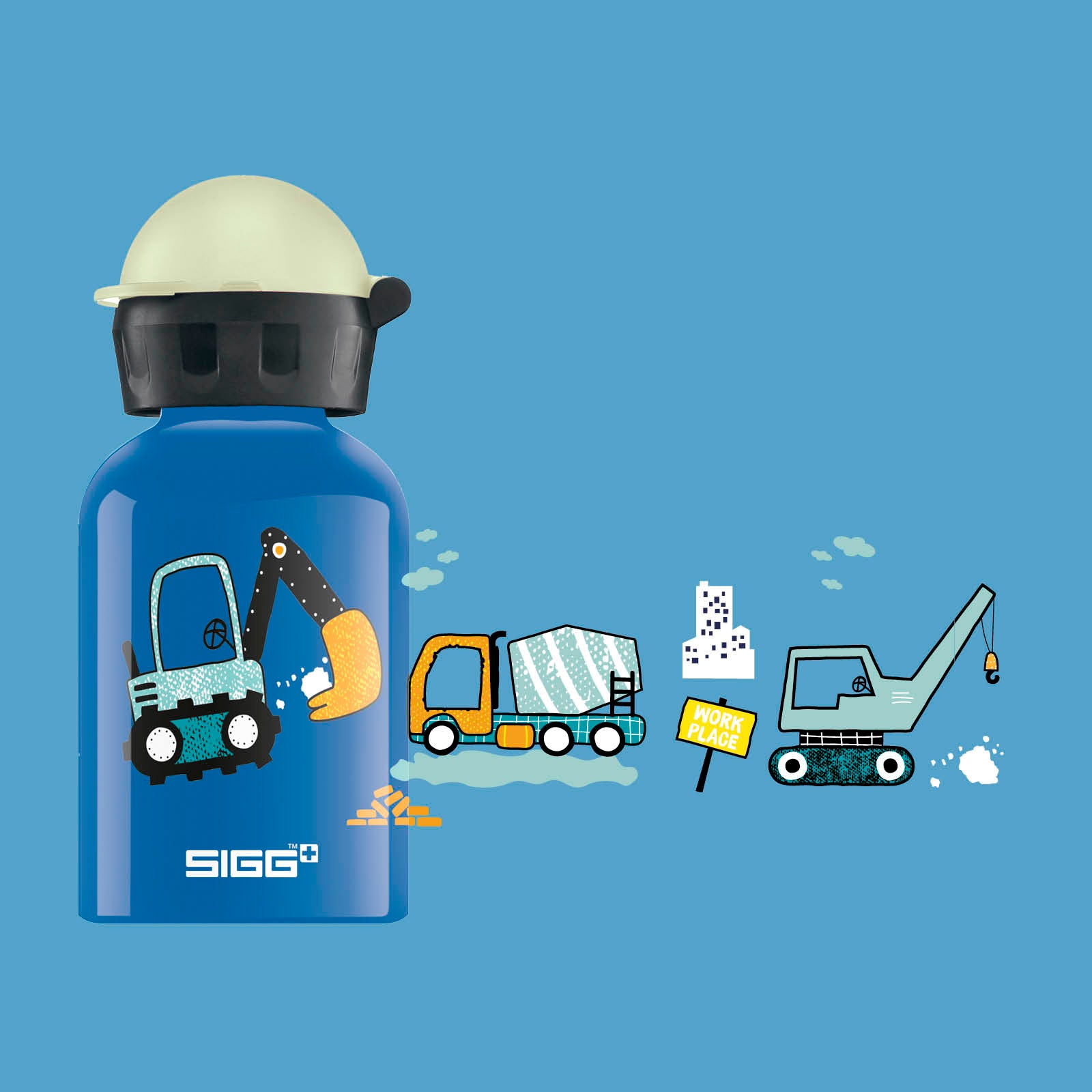 sigg-kbt-glow-in-the-dark-botella-infantil-de-aluminio-luminiscente-para-colegio image 2