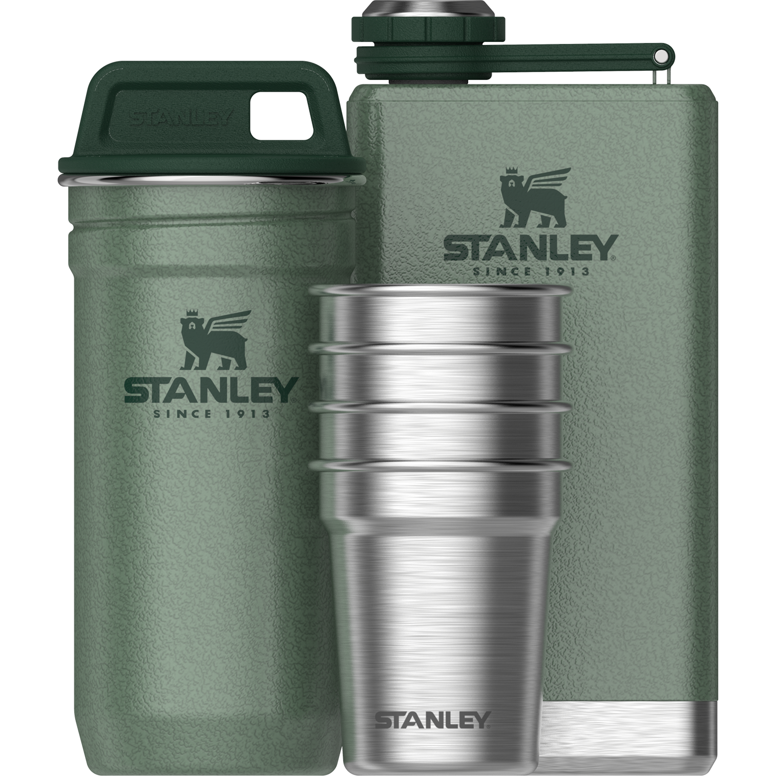 stanley-1913-adventure-pre-party-set-de-petaca-0-23-l-y-4-vasos-de-chupito-de-ac image 8