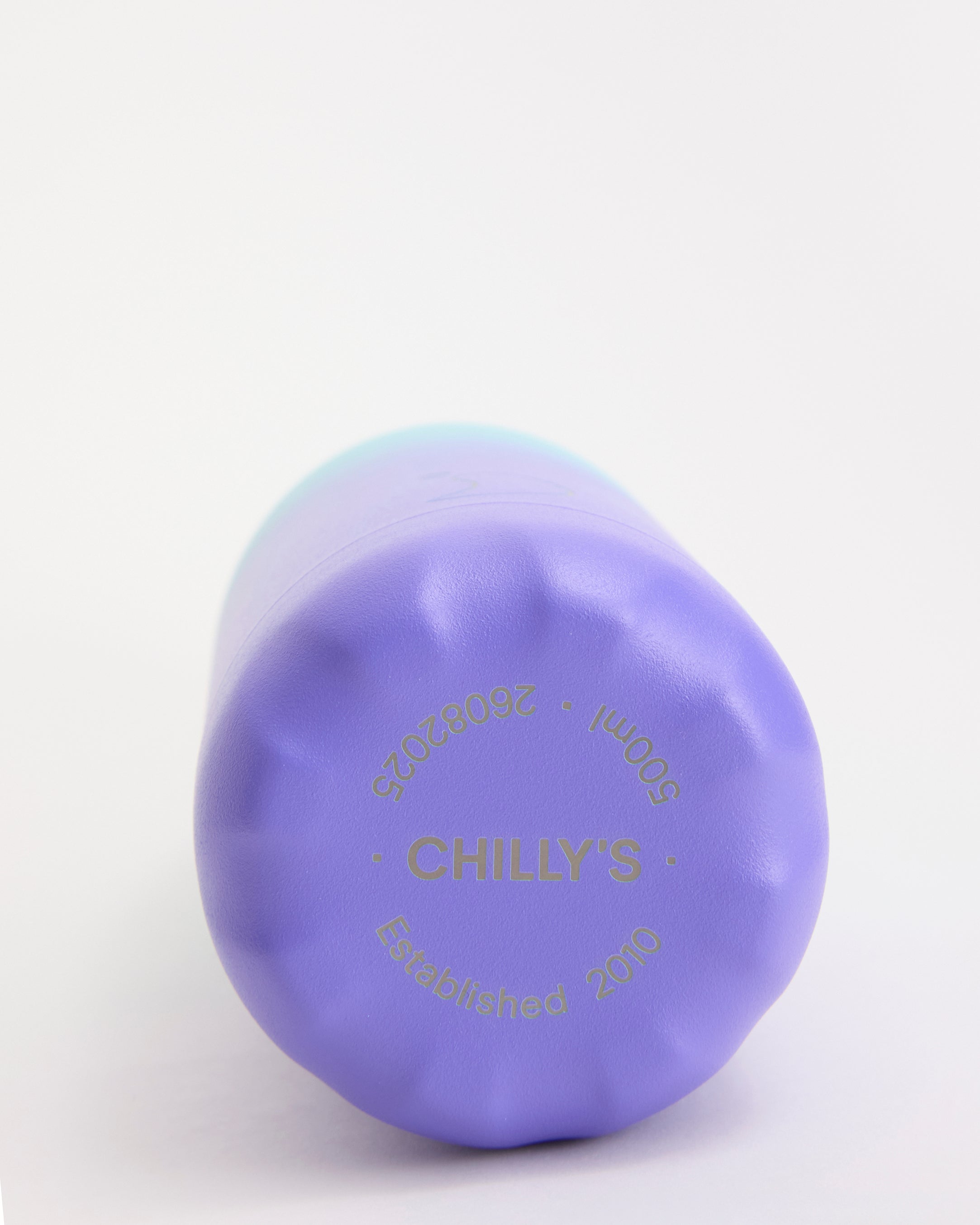 chilly-s-original-pastel-green-violet-gradient-botella-de-agua-isot-rmica-500-ml image 3