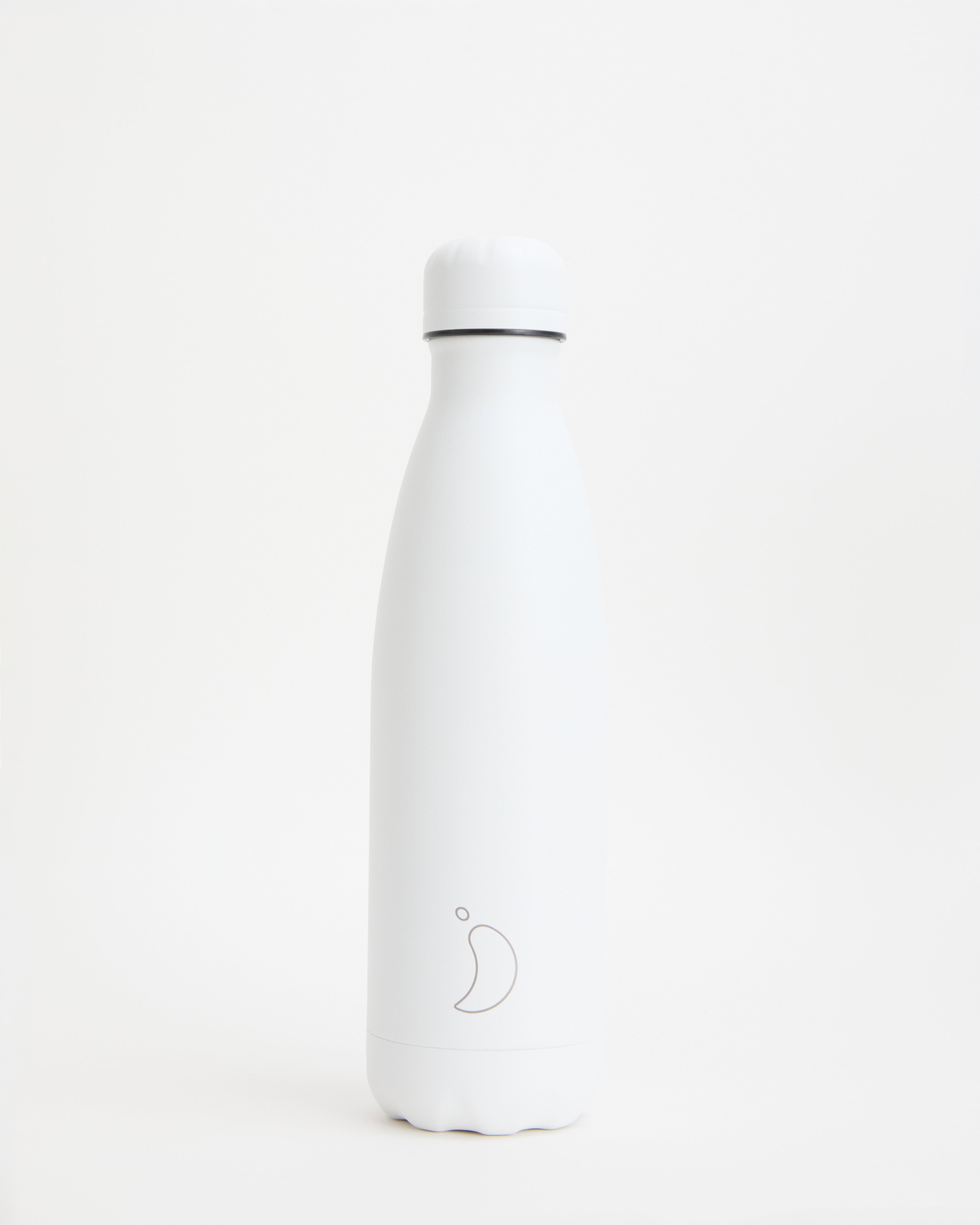chilly-s-original-monochrome-white-botella-de-agua-reutilizable image 1