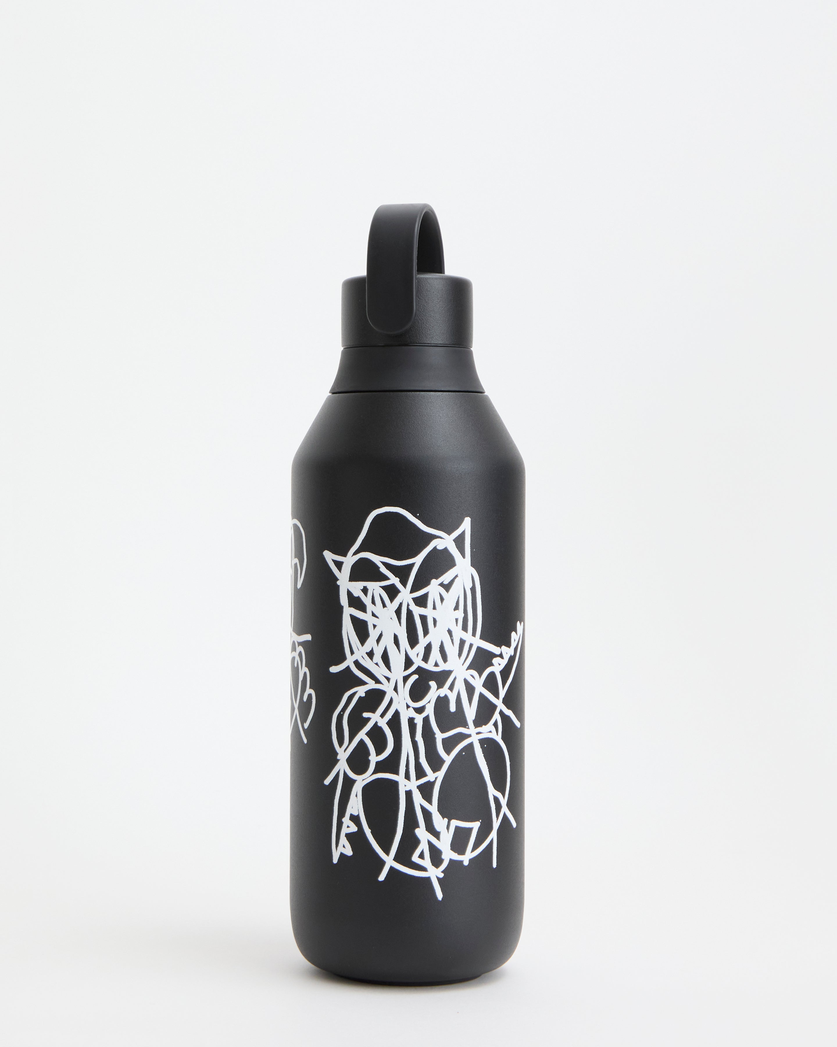 chilly-s-series-3-alex-clayton-presence-black-botella-de-agua-de-acero-inoxidabl image 4