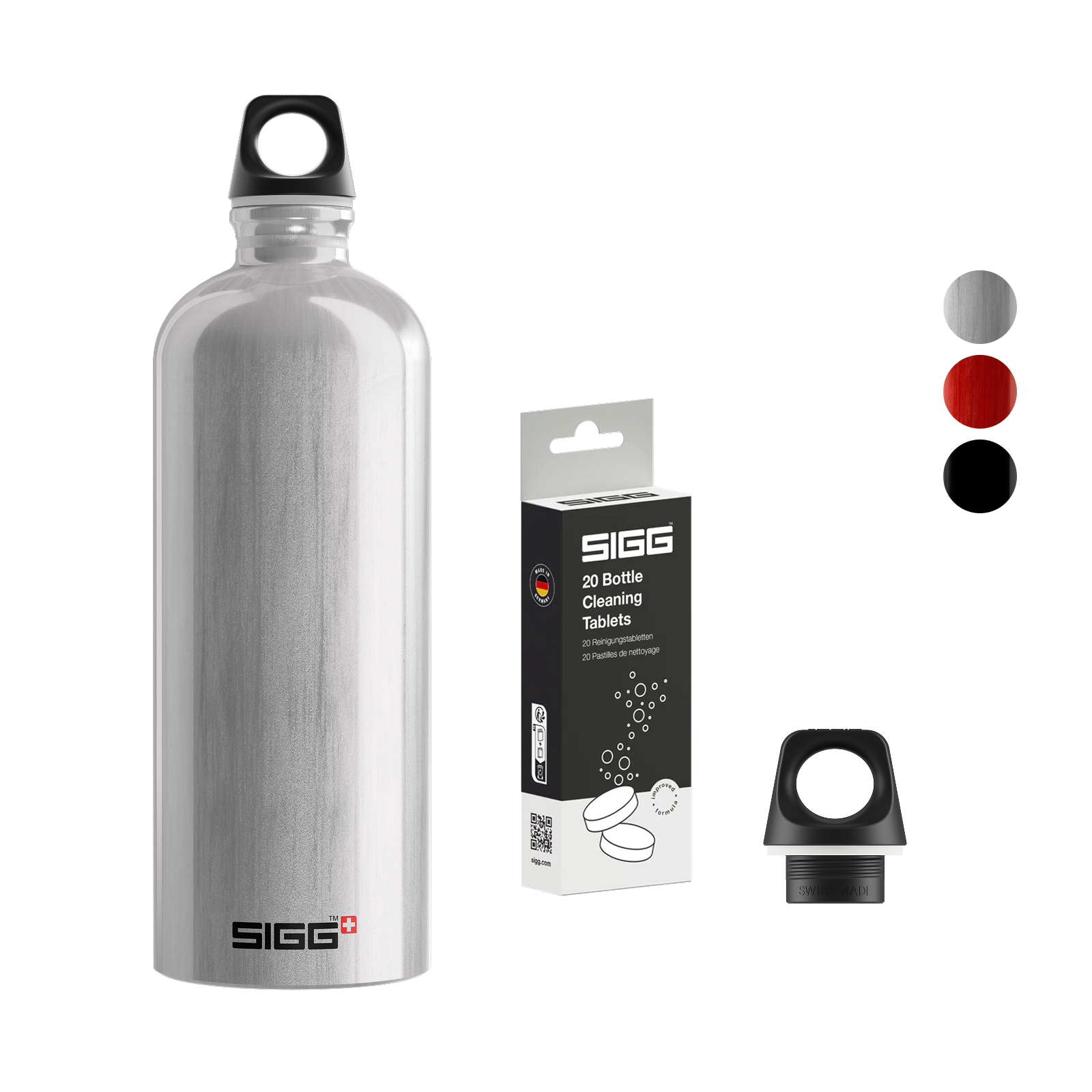 sigg-traveller-starter-set-erwachsene-kit-de-botella-traveller-pastillas-de-limp image 2