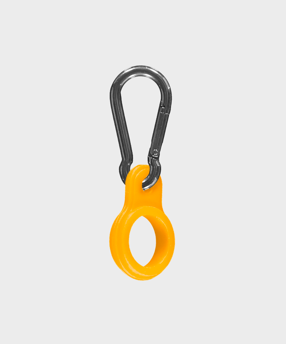 chilly-s-neon-orange-carabiner-mosquet-n-de-acero-inoxidable-con-banda-de-goma-p image 2
