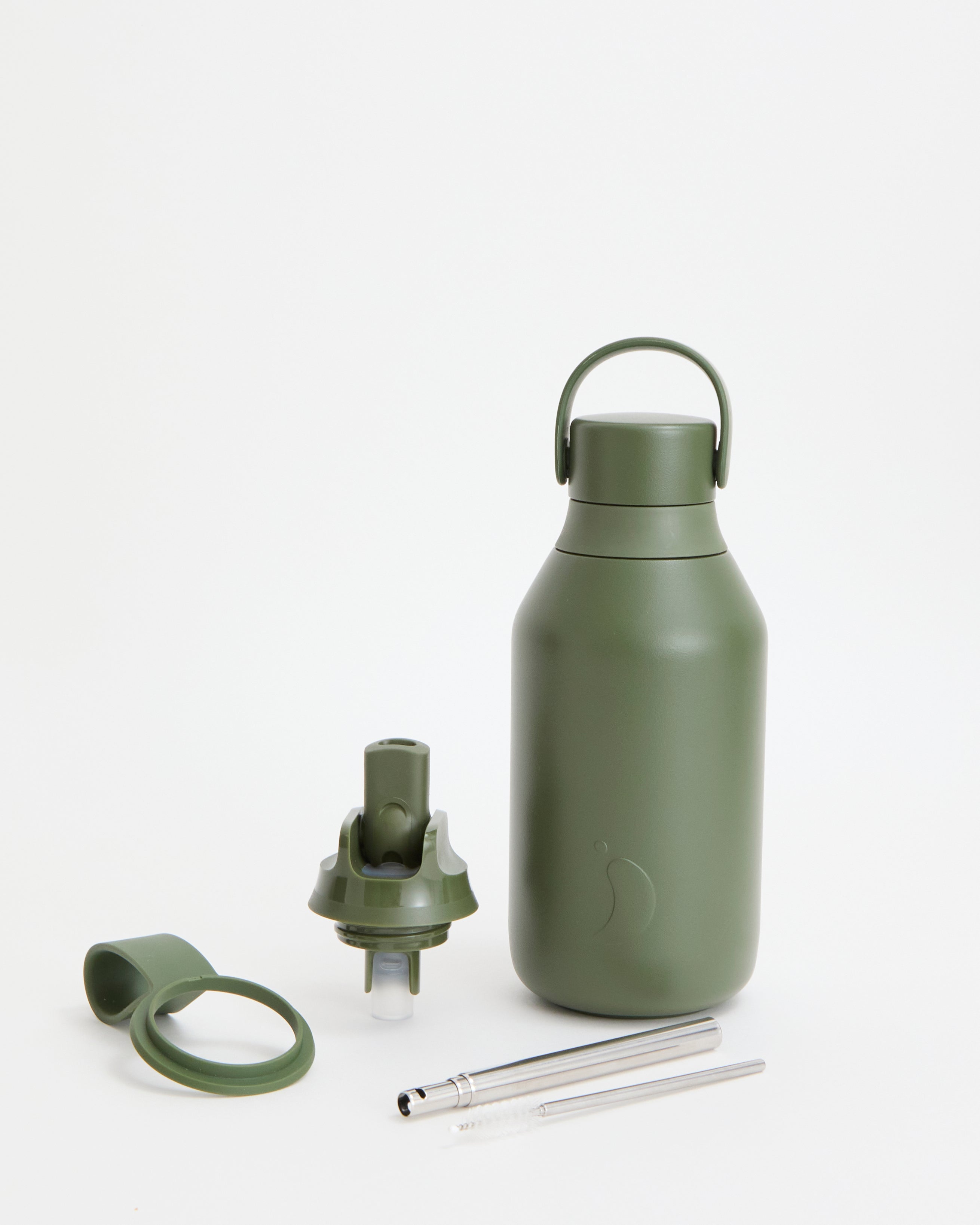 chilly-s-cargo-green-flip-duo-pack-con-botella-series-3-y-tapa-flip-de-paja-de-a image 2