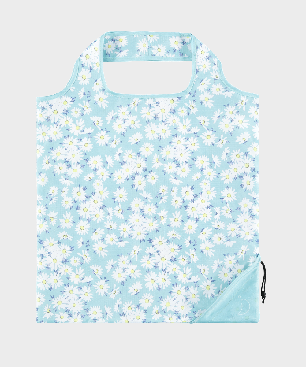 chilly-s-floral-daisy-bag-bolsa-plegable-reutilizable-de-20-litros-hecha-con-3-9 image 2