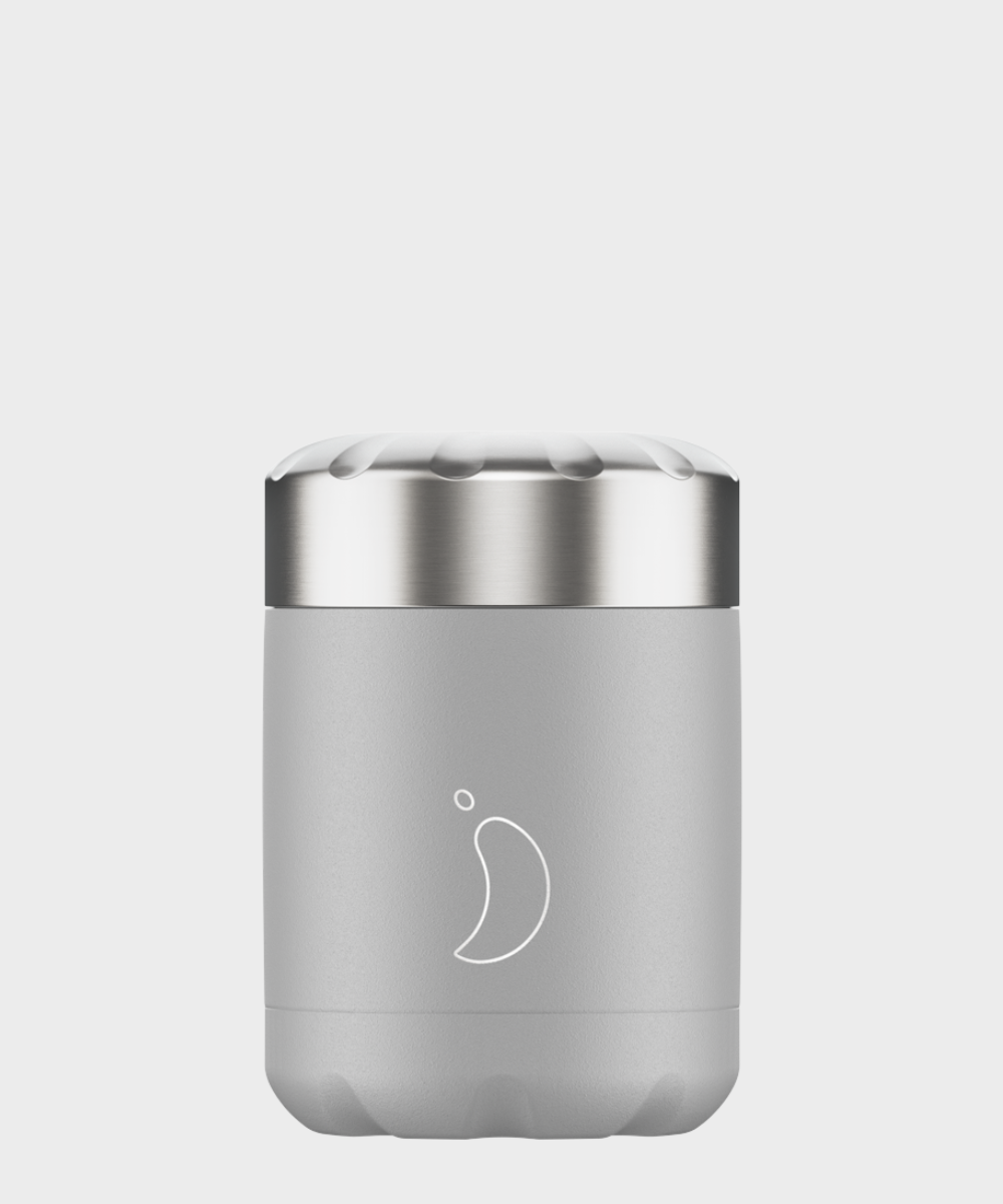 chilly-s-mono-light-grey-food-pot-lid-tapa-reutilizable-para-food-pot-ajuste-per image 3