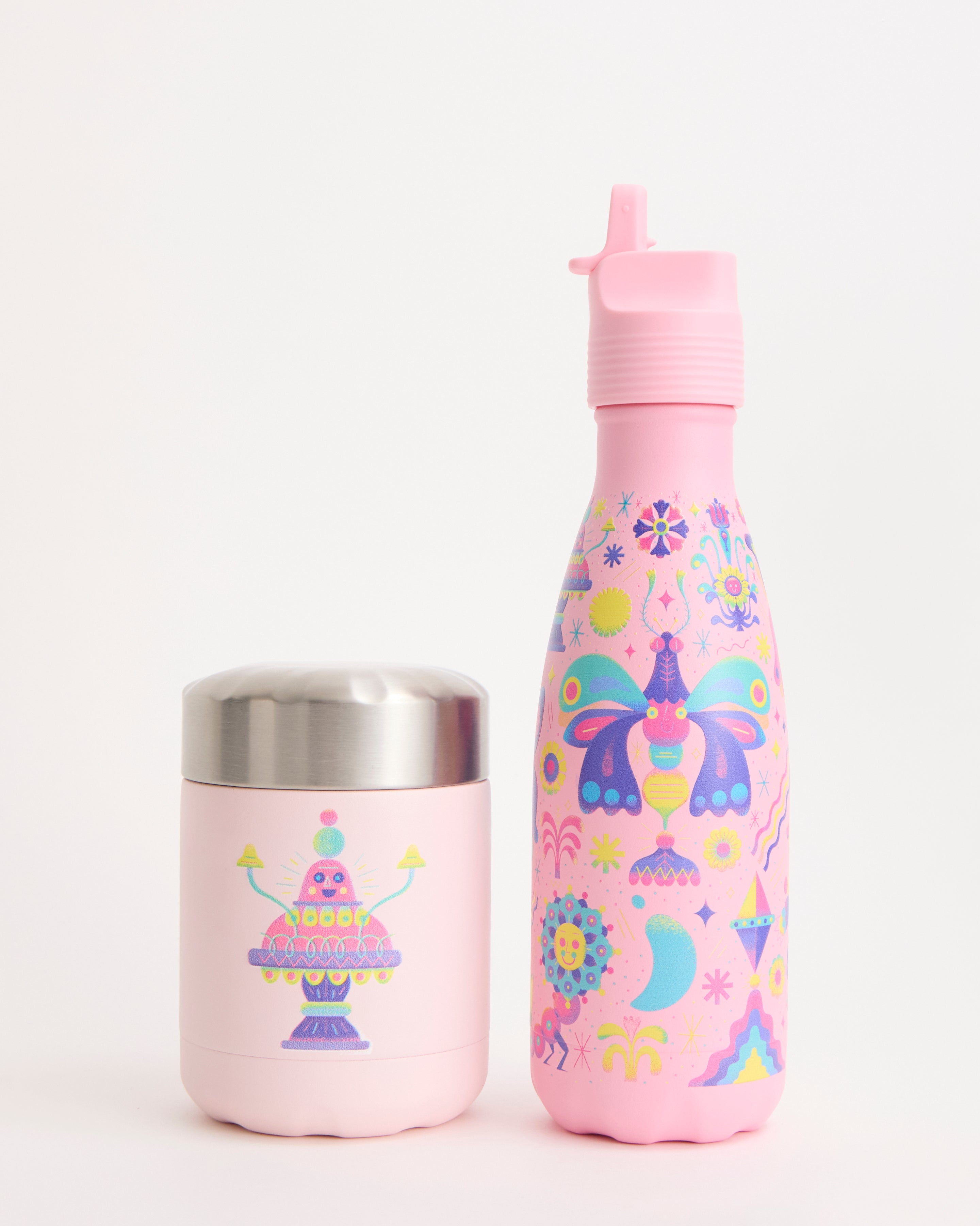 chilly-s-mystic-garden-botella-de-agua-infantil-original-botella-t-rmica-estanca image 8