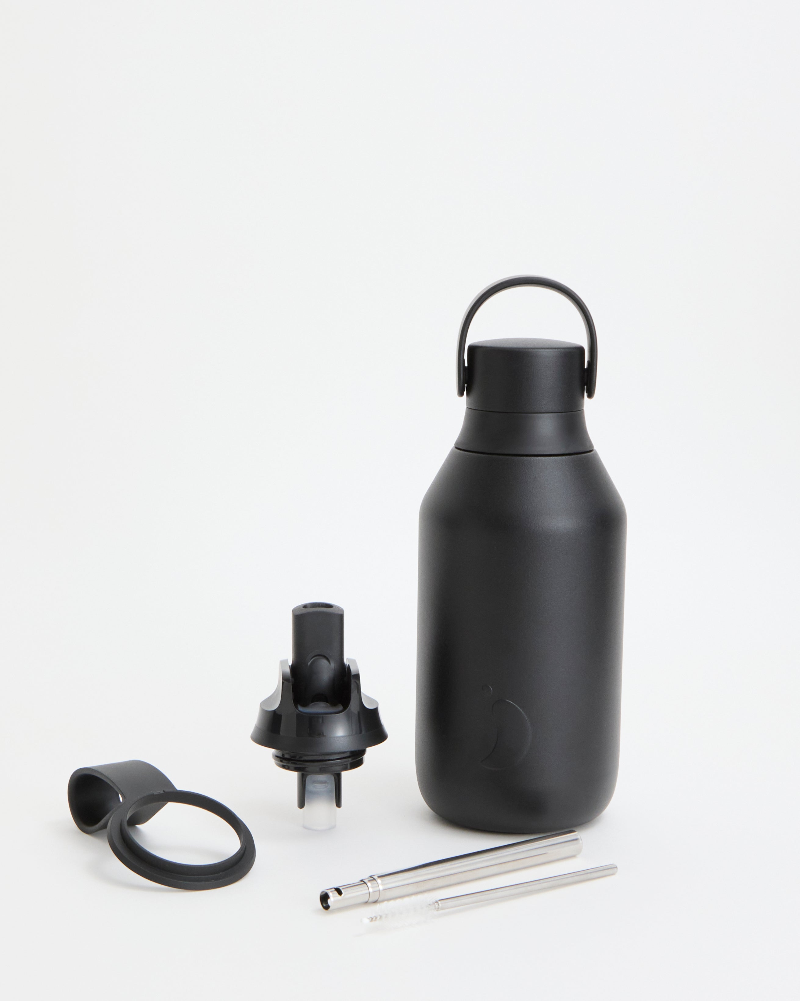 chilly-s-onyx-black-flip-duo-tapa-flip-con-pajita-de-acero-inoxidable-para-botel image 2
