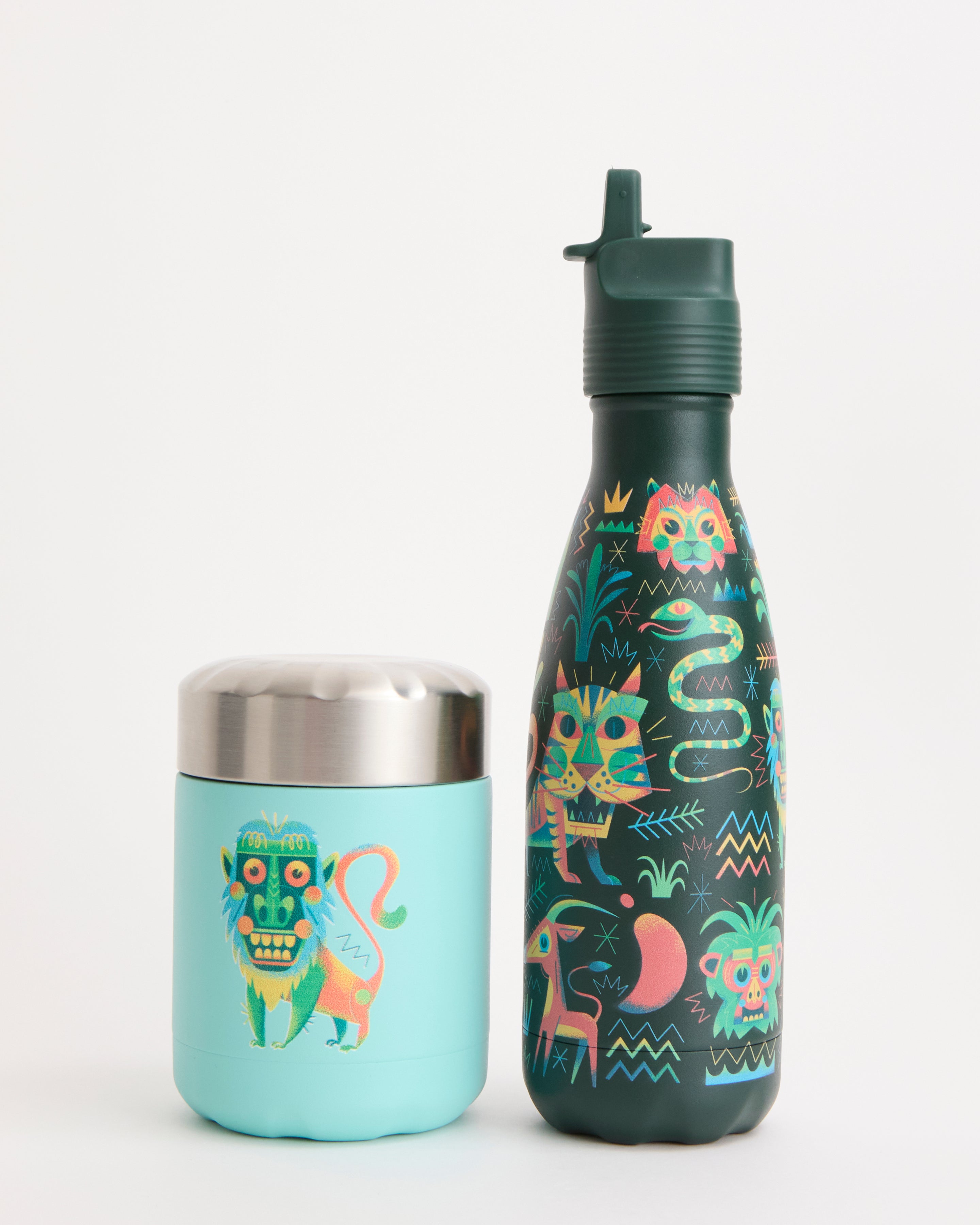 chilly-s-safari-squad-kids-bundle-botella-infantil-food-pot-niark1 image 1
