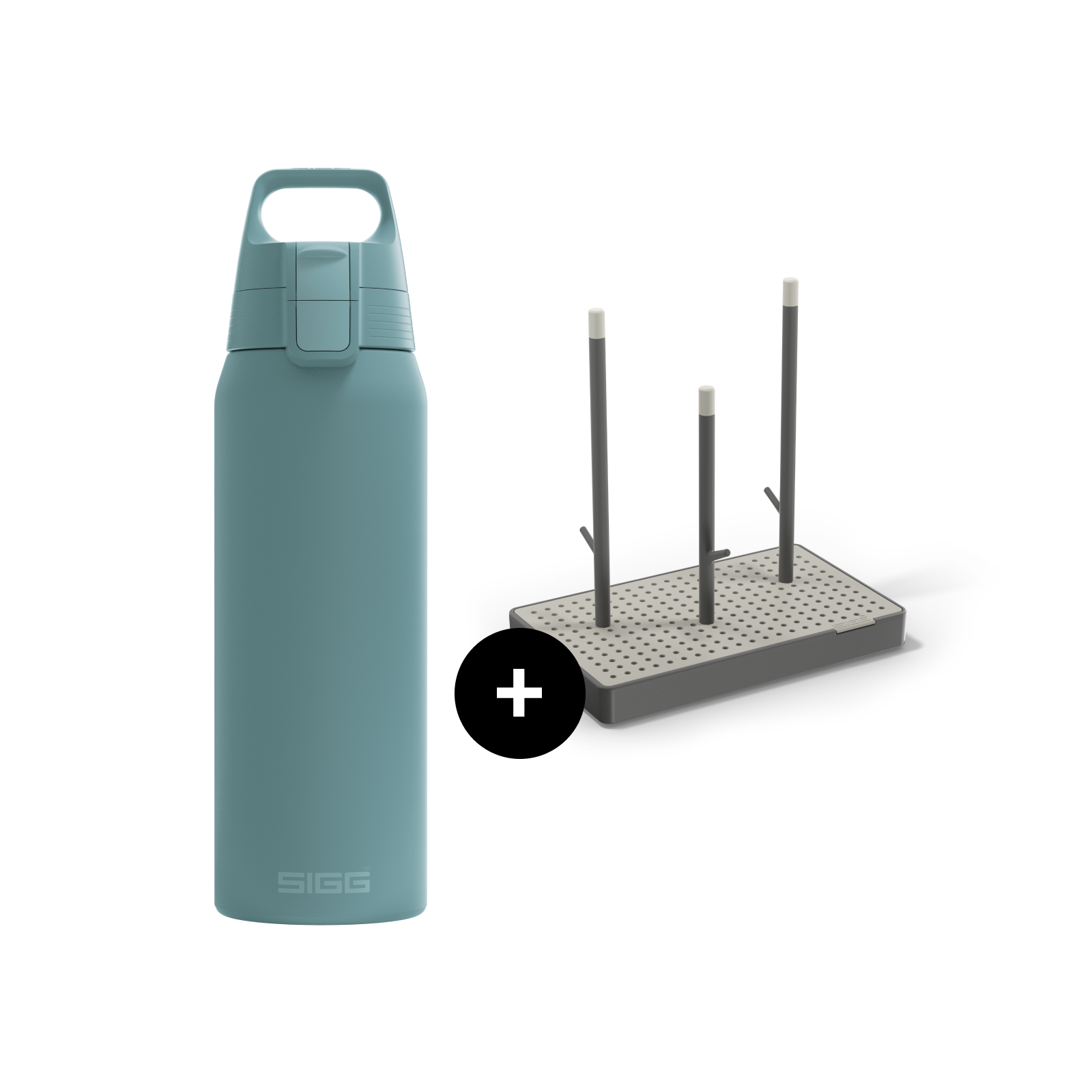 sigg-shield-therm-one-everyday-set-botella-t-rmica-1l-escurridor-color-morning-b image 1