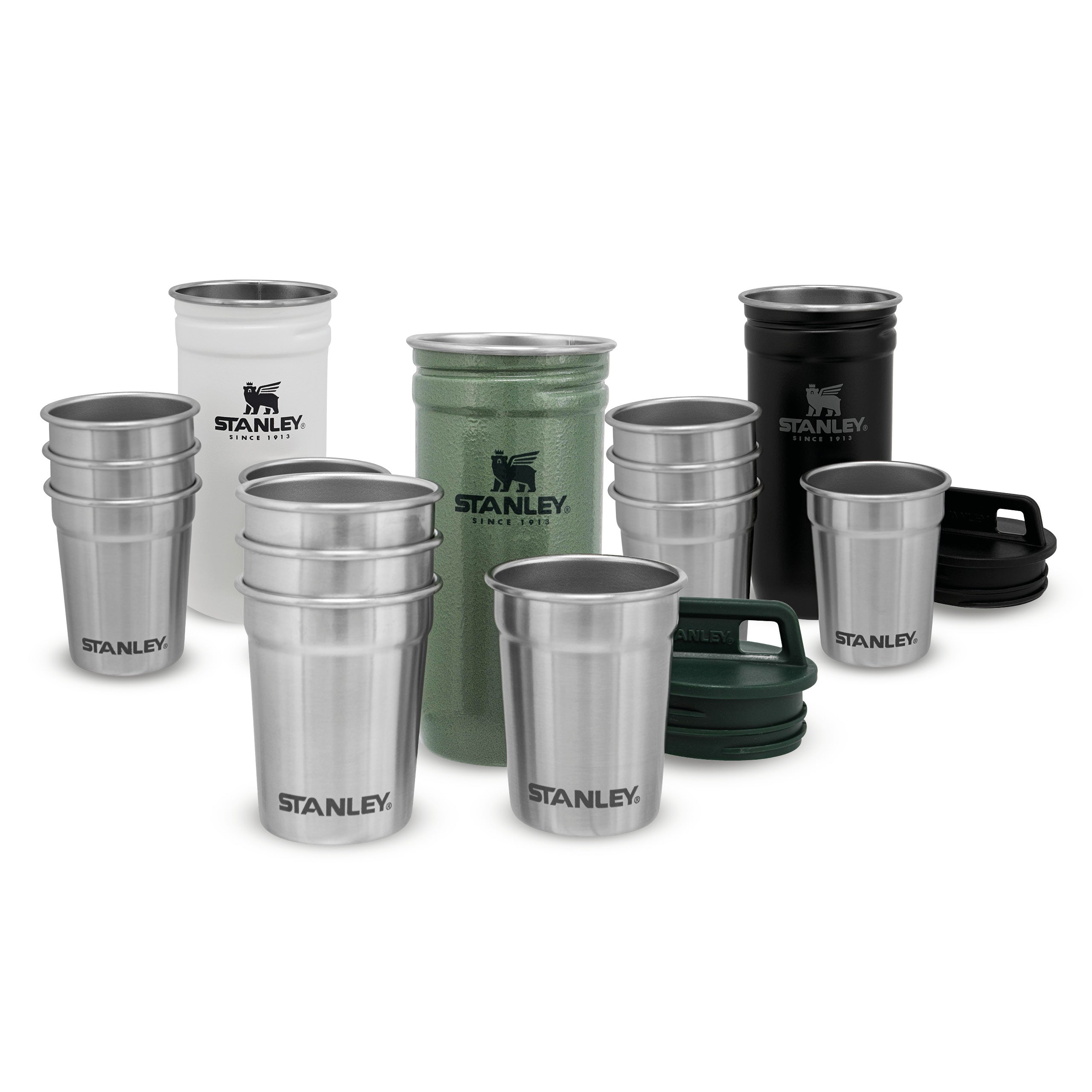 stanley-1913-adventure-nesting-shot-glass-set-4-vasos-de-chupito-apilables-de-ac image 4