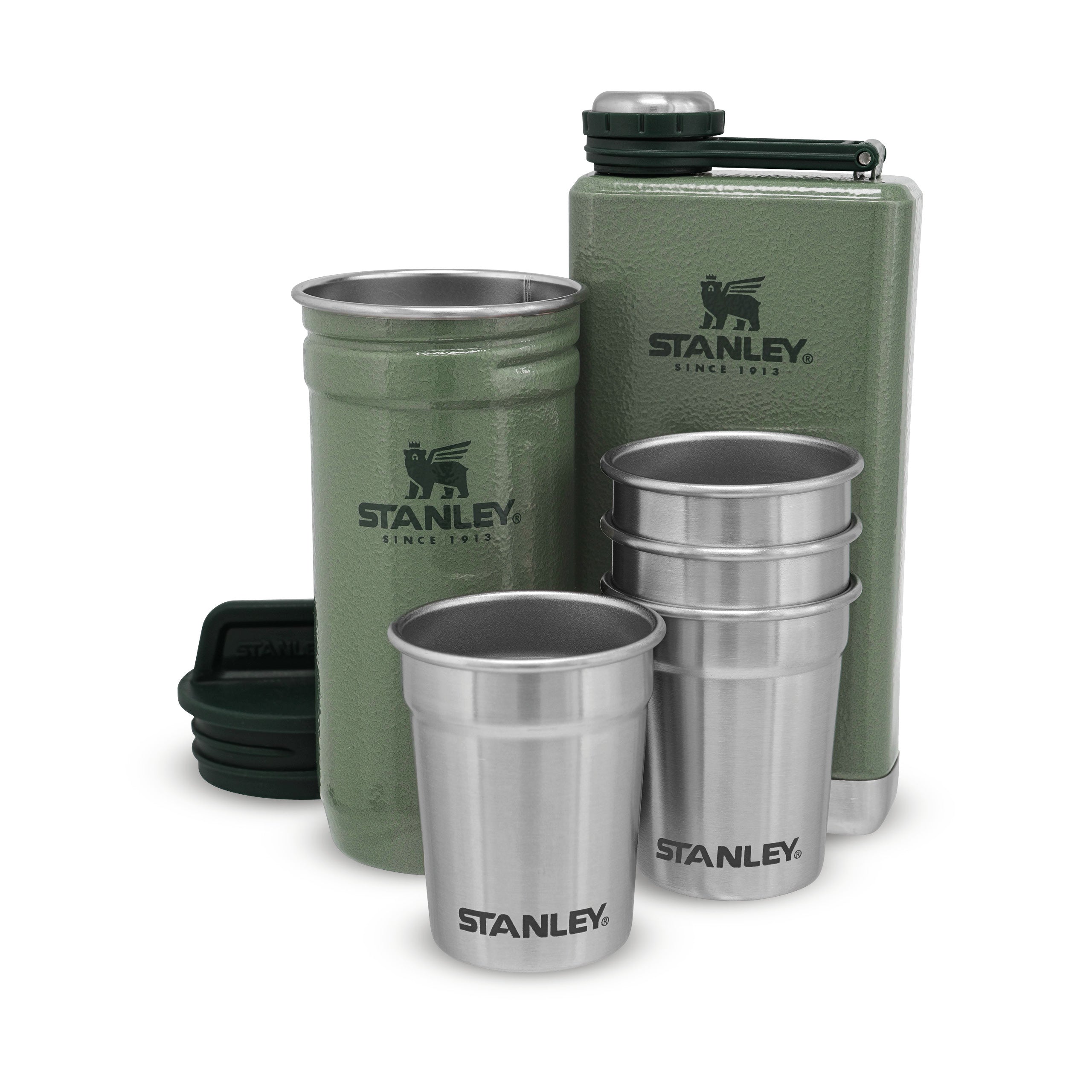 stanley-1913-adventure-pre-party-set-de-petaca-0-23-l-y-4-vasos-de-chupito-de-ac image 5